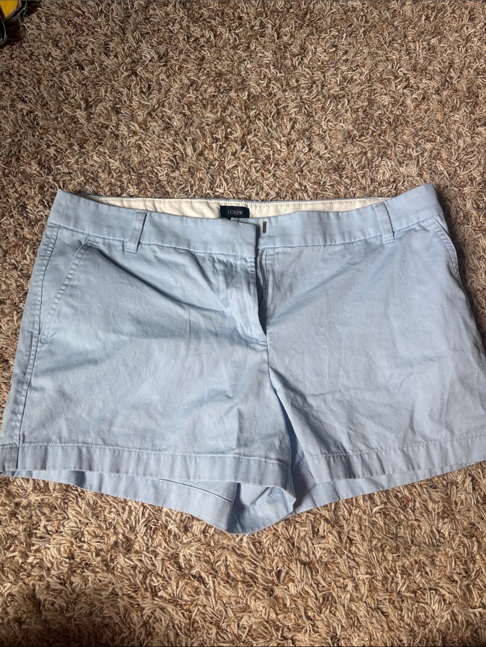 J. Crew Pale Blue Women's Chino Bermuda Shorts